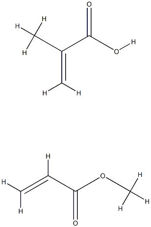 2-Propenoic acid, 2-methyl-, polymer with methyl 2-propenoate|