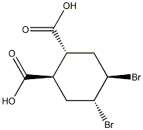 26595-79-9 4,5-dibromocyclohexane-1,2-dicarboxylic acid, stereoisomer