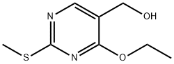 5-Pyrimidinemethanol,4-ethoxy-2-(methylthio)-(9CI),266314-95-8,结构式