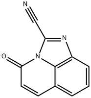 4H-Imidazo[4,5,1-ij]quinoline-2-carbonitrile,4-oxo-(9CI),266336-56-5,结构式