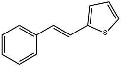 2-スチリルチオフェン 化学構造式