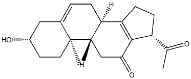 降福寿草二酮,26708-71-4,结构式