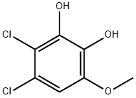1,2-Benzenediol,3,4-dichloro-6-methoxy-(9CI),268230-66-6,结构式