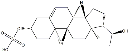 20alpha-Dihydroprognenolone-sulfate,26838-20-0,结构式