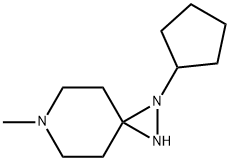 26844-58-6 1,2,6-Triazaspiro[2.5]octane,1-cyclopentyl-6-methyl-(8CI)