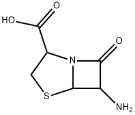 4-Thia-1-azabicyclo[3.2.0]heptane-2-carboxylicacid,6-amino-7-oxo-(9CI) Structure