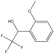 2,2,2-トリフルオロ-1-(2-メトキシフェニル)エタノール 化学構造式