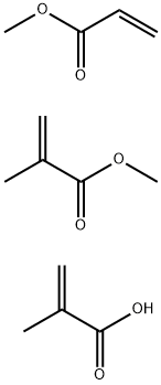 26936-24-3 2-甲基-2-丙烯酸与2-甲基-2-丙烯酸甲酯和2-丙烯酸甲酯的聚合物