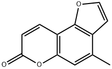 7-methylpsoralen Struktur