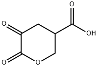 2H-Pyran-3-carboxylicacid,tetrahydro-5,6-dioxo-(9CI) 结构式