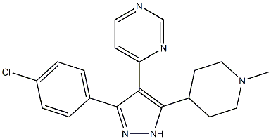 p38 MAP Kinase Inhibitor V Structure