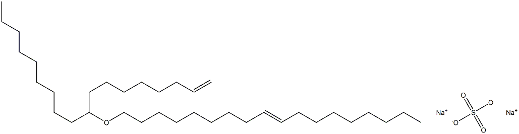 SODIUM OLETH SULFATE Struktur