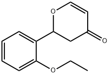 4H-Pyran-4-one,2-(2-ethoxyphenyl)-2,3-dihydro-(9CI),272438-10-5,结构式