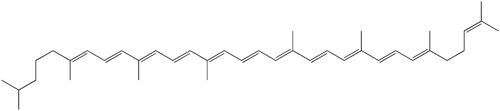 1,2-Dihydro-ψ,ψ-carotene Struktur