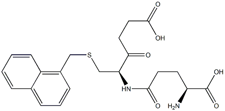 S-(1-menaphthyl)glutathione Structure