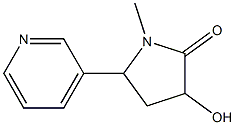 hydroxycotinine Structure