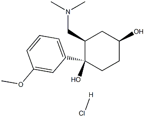 Rac-4-Hydroxycyclohexyl TraMadol Hydrochloride Structure