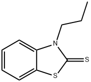 2(3H)-Benzothiazolethione,3-propyl-(9CI) Structure