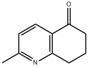 2-Methyl-7,8-dihydro-6H-quinolin-5-one 化学構造式
