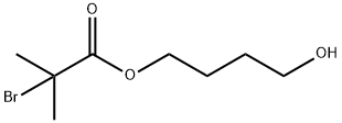 4-Hydroxybutyl α-bromoisobutyrate Struktur