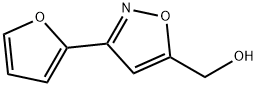5-Isoxazolemethanol,3-(2-furanyl)-(9CI) 化学構造式