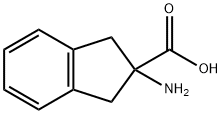 2-氨基-2,3-二氢茚基乙酸, 27473-62-7, 结构式