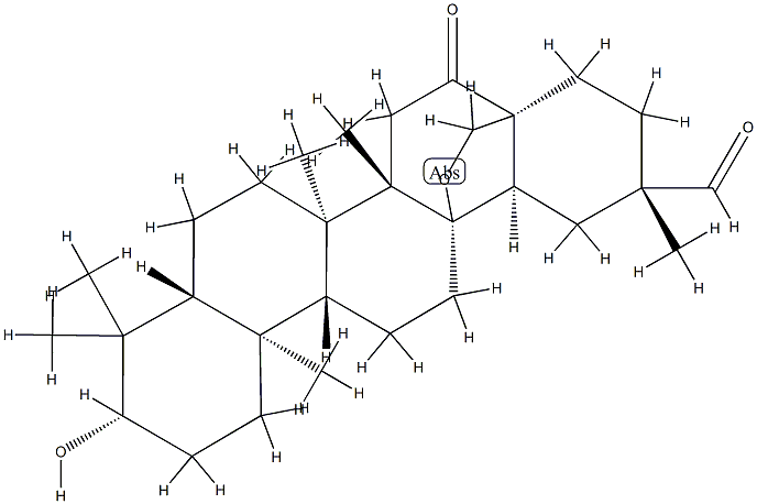 (20S)-13,28-Epoxy-3β-hydroxy-16-oxooleanan-30-al|