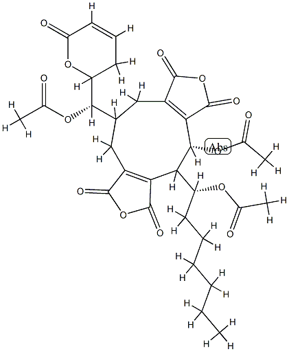 Rubratoxin B triacetate Structure