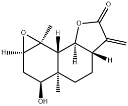 (1aR,5aα,8aβ,8bα)-1aβ,3,3a,4,5,5a,6,8a,8b,8c-Decahydro-3α-hydroxy-3aβ,8cβ-dimethyl-6-methyleneoxireno[7,8]naphtho[1,2-b]furan-7(2H)-one|化合物 T32932