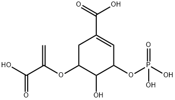 5-enolpyruvoylshikimate-3-phosphate Structure