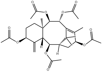 2α-Acetoxytaxusin Structure