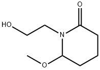 2-Piperidinone,1-(2-hydroxyethyl)-6-methoxy-(9CI) Struktur
