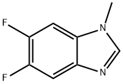1H-Benzimidazole,5,6-difluoro-1-methyl-(9CI) 化学構造式