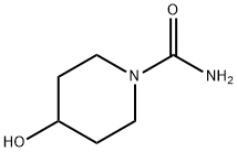 4-羟基哌啶-1-甲酰胺,279238-12-9,结构式