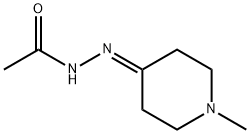 N-(1-methylpiperidin-4-ylidene)acetohydrazide  Struktur