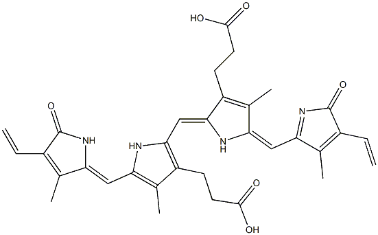 Biliverdin IIIα 结构式