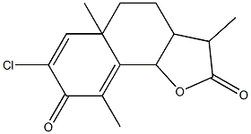 2-Chlorosantonin Struktur