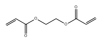 Polyethyleneglycol diacrylate Struktur