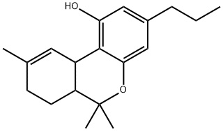 TETRAHYDROCANNABIVARIN 9, 28172-17-0, 结构式