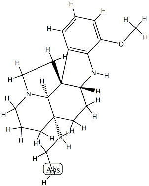 17-Methoxyaspidospermidin-21-ol Structure