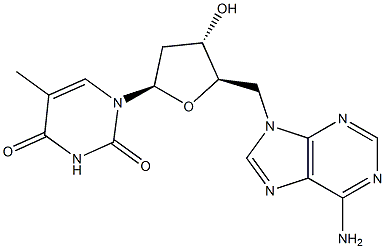 28220-19-1 5'-(6-Amino-9H-purin-9-yl)-5'-deoxythymidine