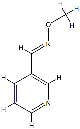 3-Pyridinecarboxaldehyde,O-methyloxime,[C(E)]-(9CI) 结构式