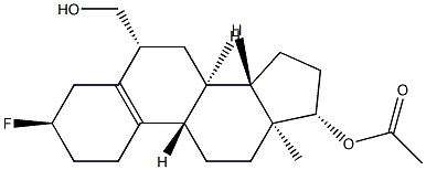 3α-Fluoro-6β-(hydroxymethyl)estr-5(10)-en-17β-ol 17-acetate|