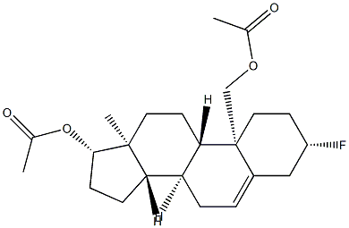 3β-Fluoroandrost-5-ene-17β,19-diol diacetate|