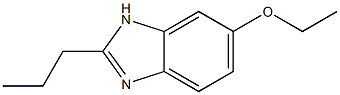 1H-Benzimidazole,5-ethoxy-2-propyl-(9CI) Struktur