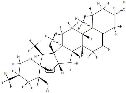 23-S-Hydroxydiosgenin,28415-08-9,结构式