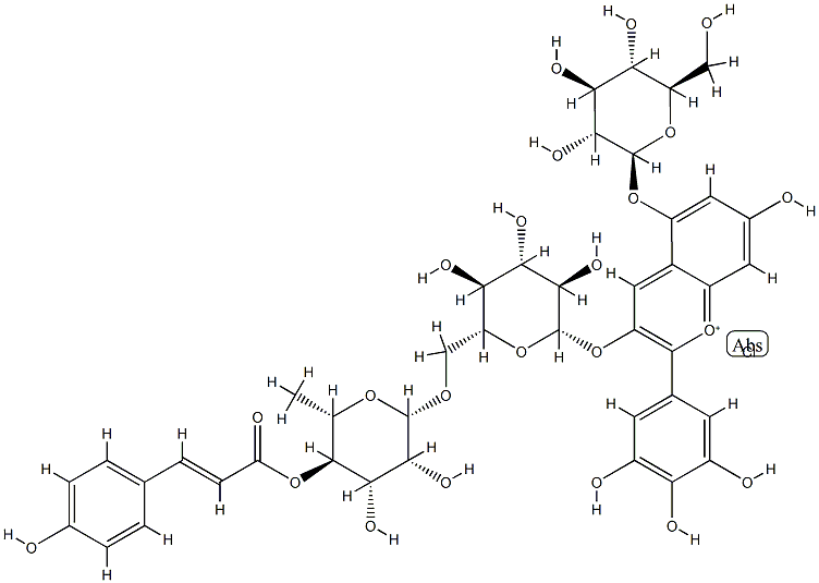 nasunin,28463-30-1,结构式