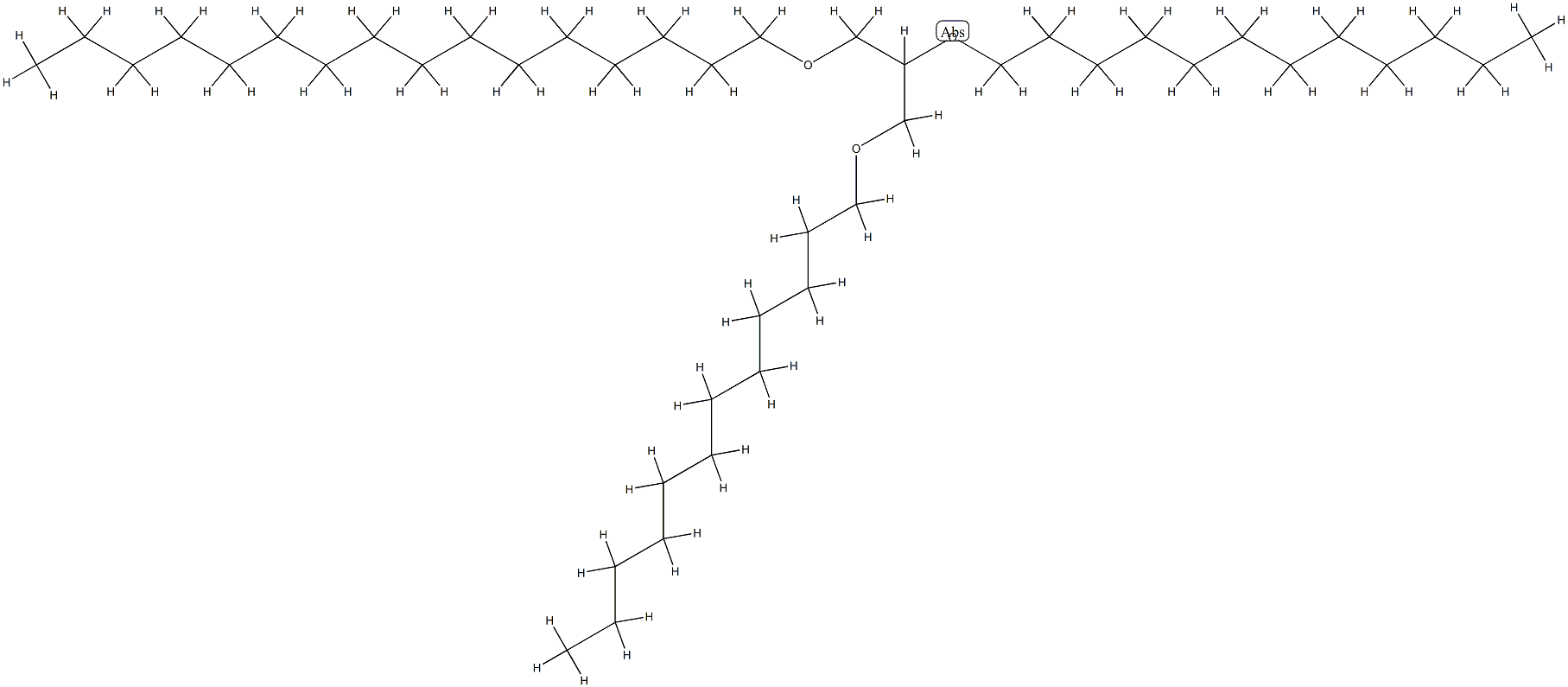 glycerol triether,28522-49-8,结构式