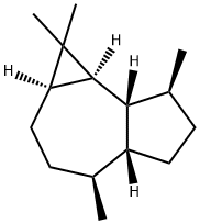 (1aR,4aα,7aα,7bβ)-Decahydro-1,1,4α,7α-tetramethyl-1H-cycloprop[e]azulene,28580-43-0,结构式