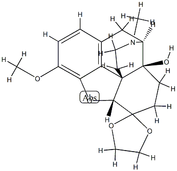 4,5α-Epoxy-14-hydroxy-3-methoxy-17-methylmorphinan-6-one ethylene acetal|